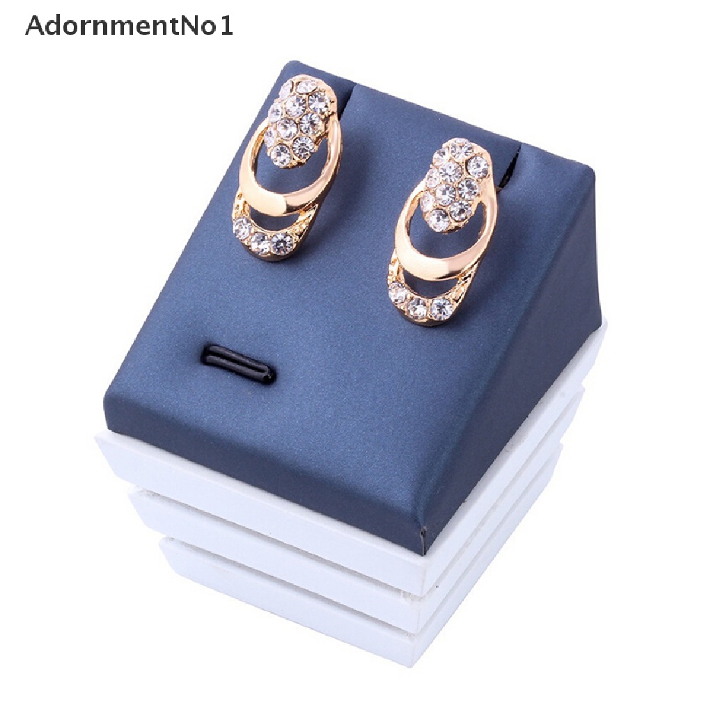 (AdornmentNo1) Set Kalung + Gelang + Cincin + Anting Gantung Panjang Tusuk Aksen Kristal + Rumbai Untuk Perhiasan Wanita / Bridesmaid