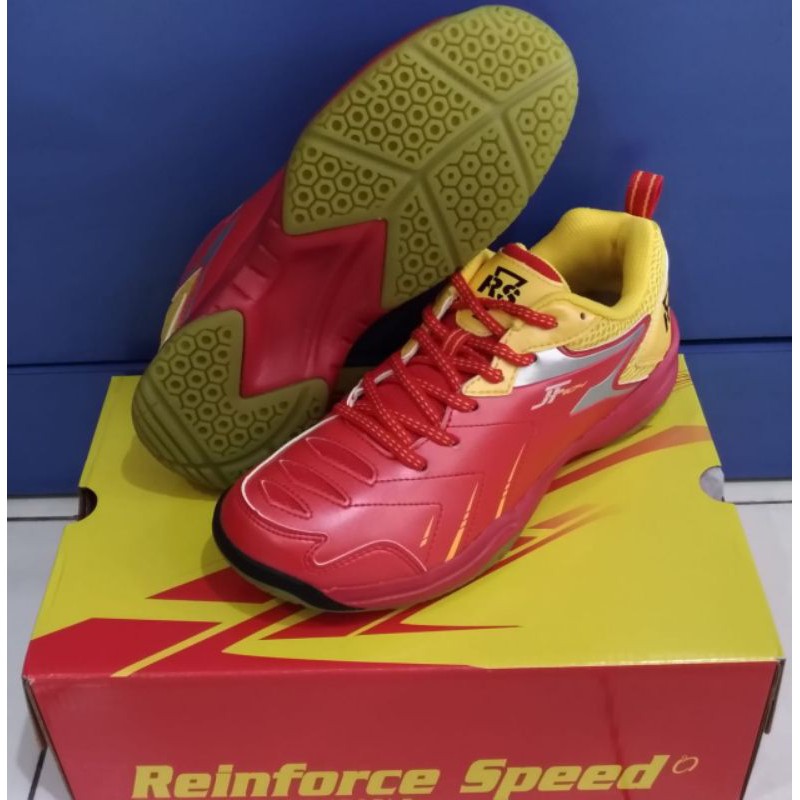 flash sale sepatu badminton RS JF 704 original