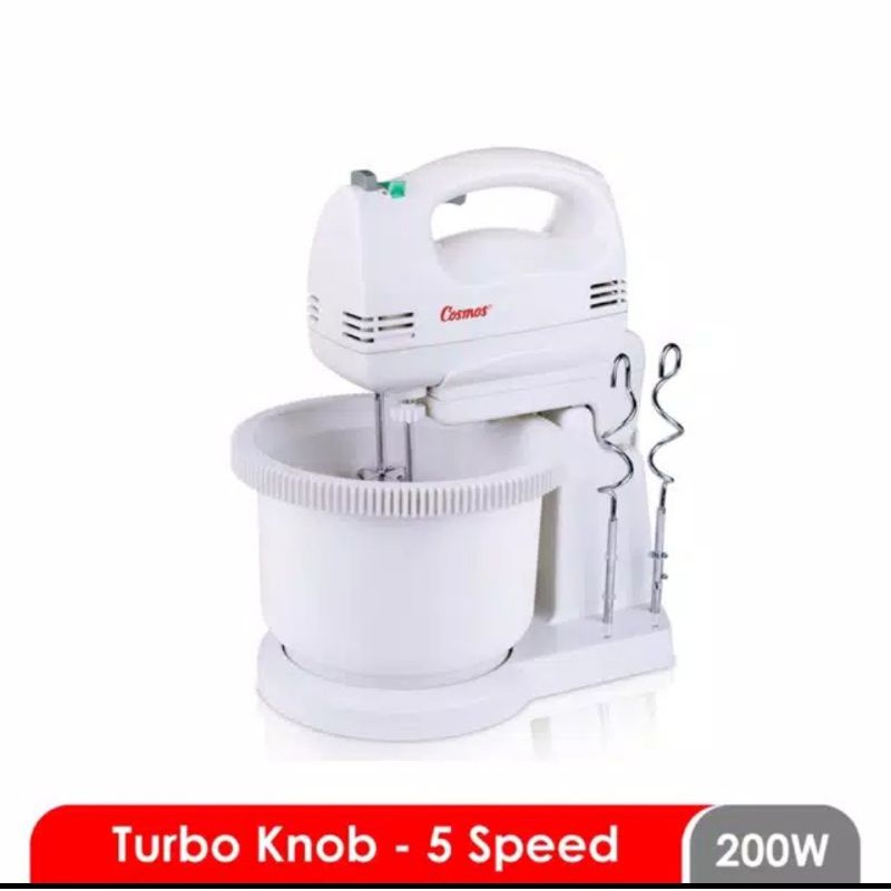 COSMOS Mixer Com / Stand Mixer 3 Liter CM 1289 - Garansi Resmi 1 Tahun