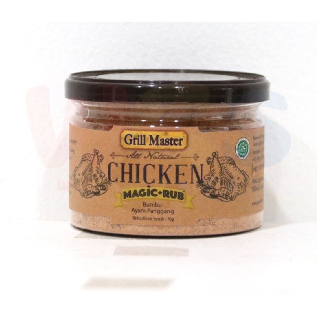 

Jays Grill Master Chicken Magic Rub / Bumbu Daging Panggang - 70Gram
