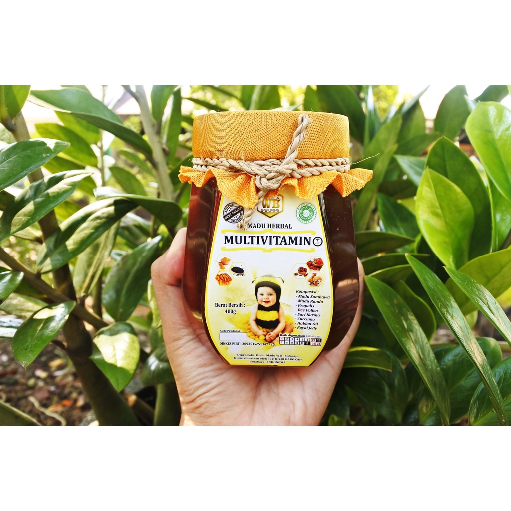

Madu Anak Multivitamin/Madu Herbal-Garansi Murni & Asli 100%-Wild Bee-kemasan ekonomis