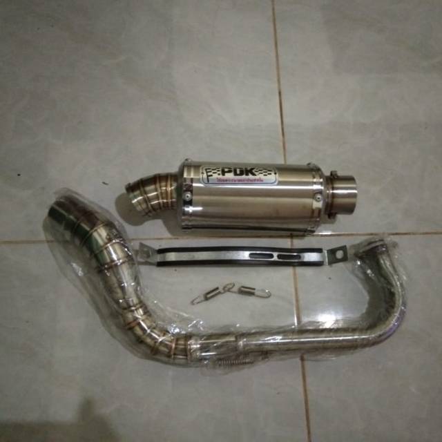 Knalpot PDK TRI OVAL MIO.BEAT.NMAX.AEROX.DLL