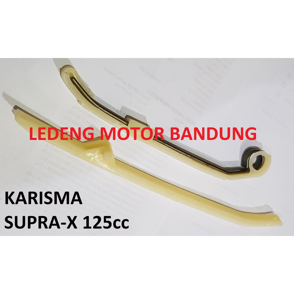 Karet Lidah Tensioner Karisma Honda Supra X 125cc Sepasang Lokal