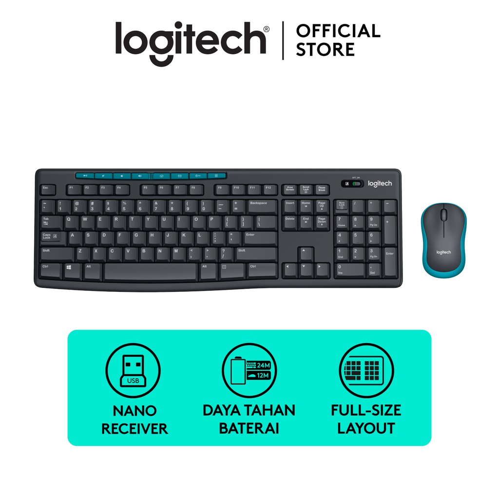 Ulasan Lengkap Logitech MK275 Wireless Combo keyboard Mouse Multimedia
- Belanja Toko Edi Sugiyanto