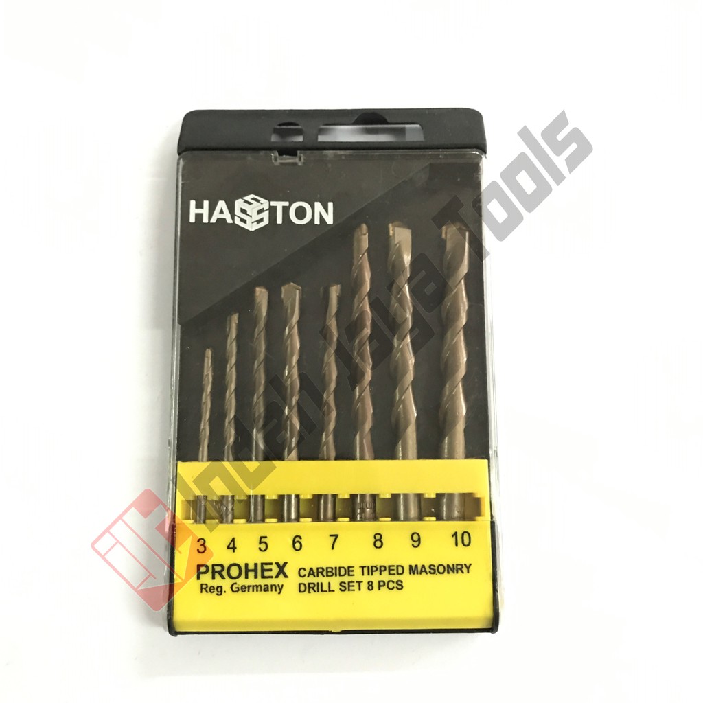 HASSTON PROHEX Mata Bor Beton Set 8 Pcs - Bor Tembok Set