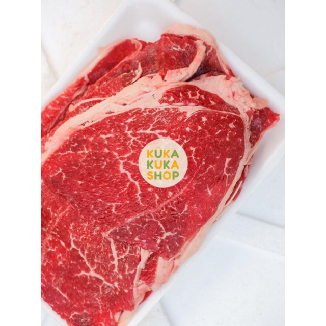 Daging Beef Slice AUST FRESH CUT Lean Meat / Low Fat