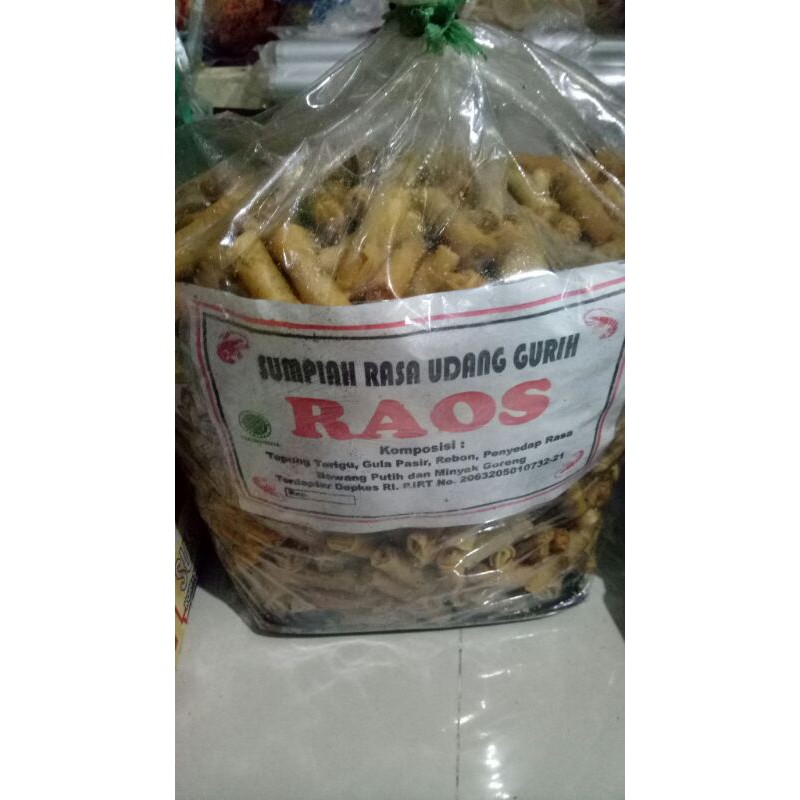 

sumpia udang raos renyah enak