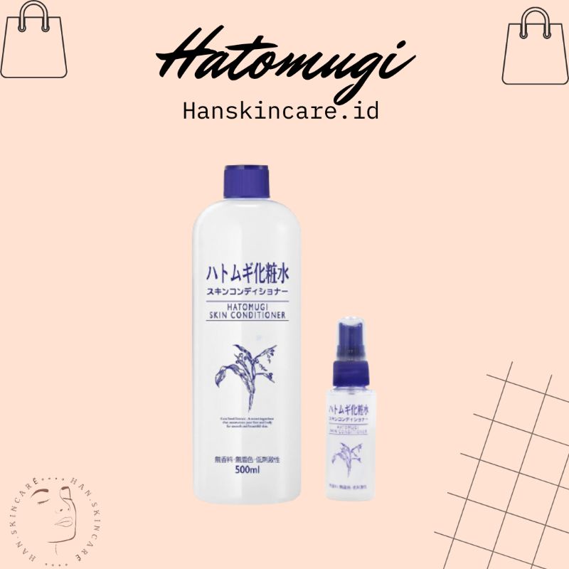 Jual Hatomugi autumn skin conditioner with hatomugi extract 500ml (free