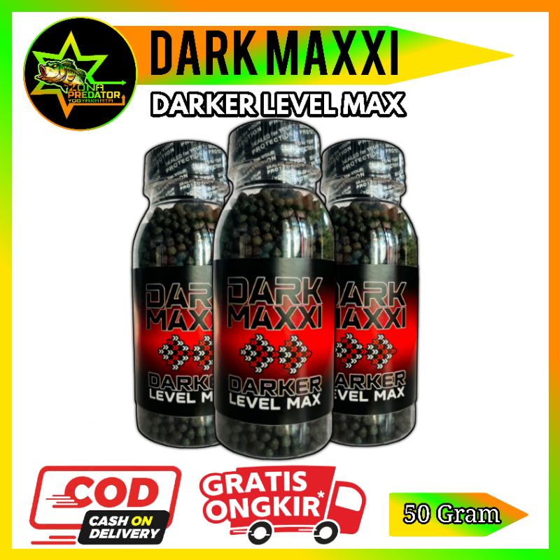 Pelet Dark Maxxi 50Gr By GFS Original