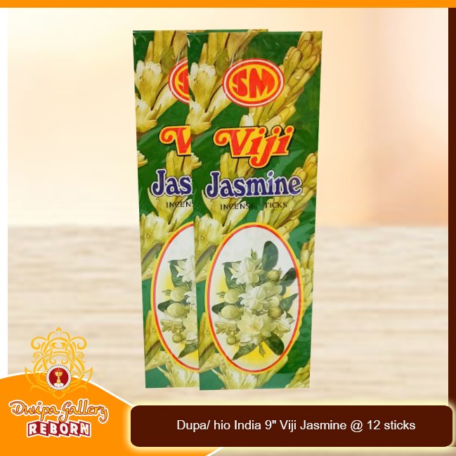 Dupa Hio Wangi Aromaterapi India Viji Jasmine Lusinan @12 stick/pack