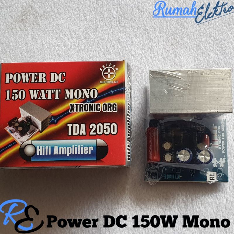 Power DC 150W Mono XTRONIC ORG TDA 2050