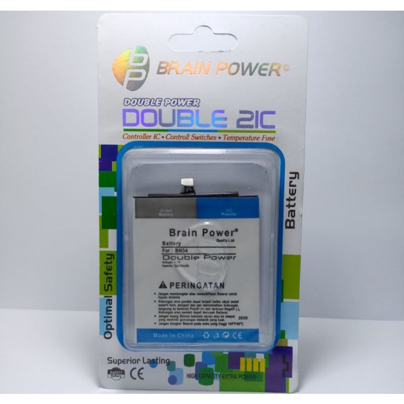 Baterai Batre Tanam Xiaomi Redmi 5A 5800 Mah Double Power