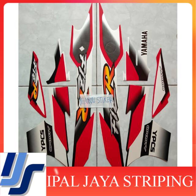 Stiker Striping fiz r 2001 merah sporty