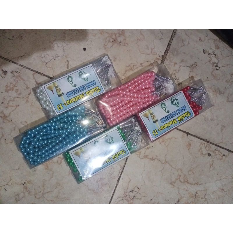 tasbih mutiara 33