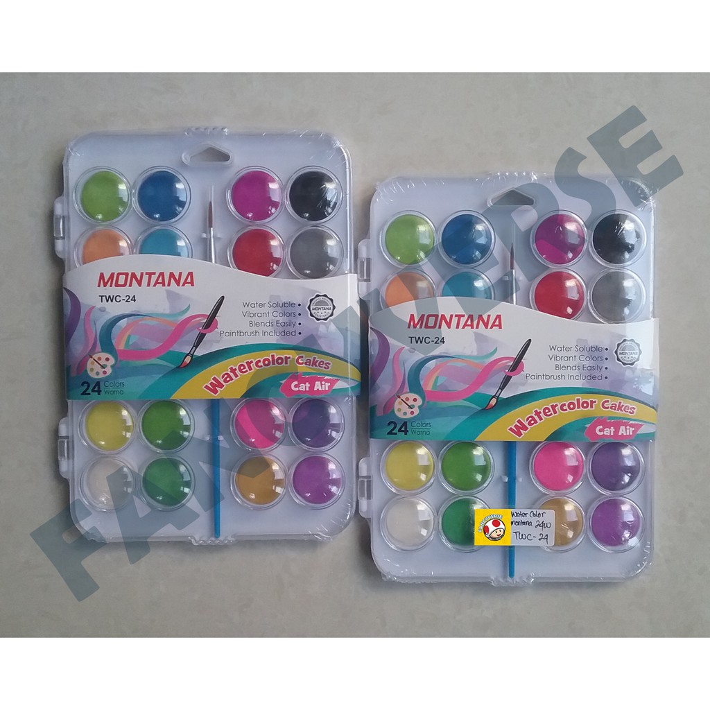 

Cat Air 24 Warna Montana TWC-24 / Water Color