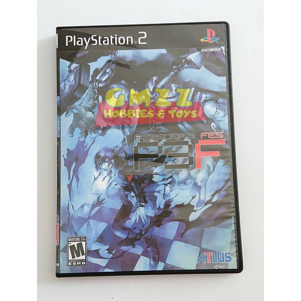 KASET PS2 PERSONA 3 FES