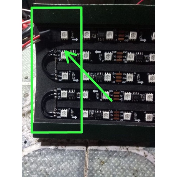 modul strobo text 5baris