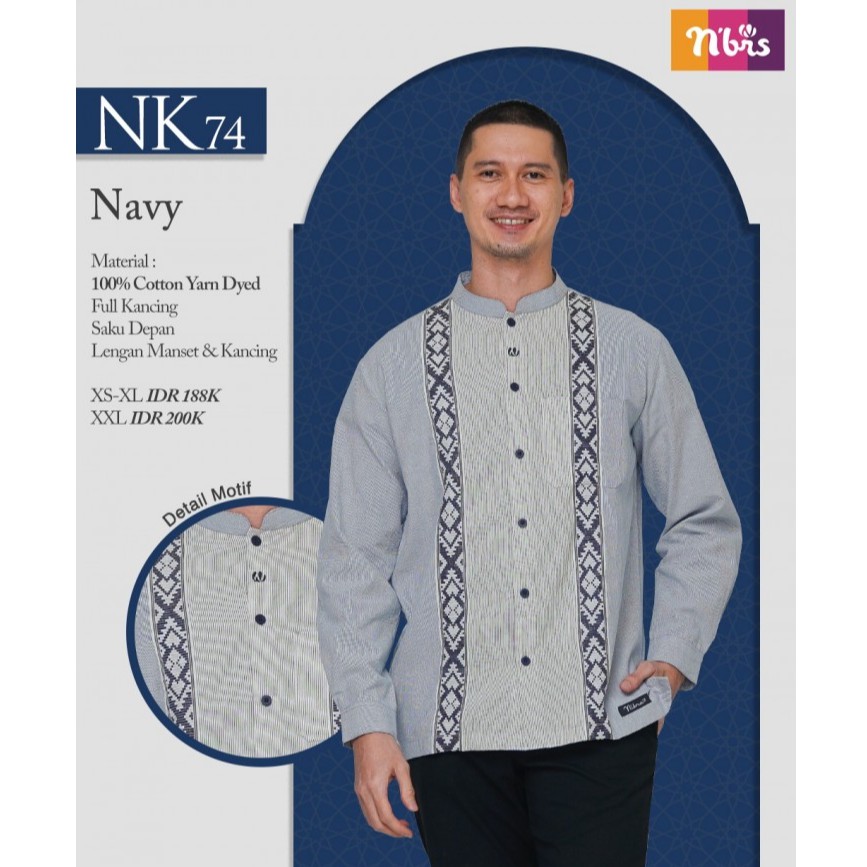 NK 74 KOKO NIBRAS LENGAN PANJANG