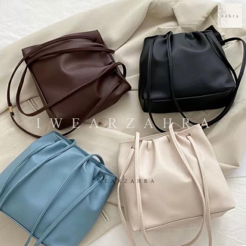 LISA BAG - Tas Selempang Handbag Import Tas Bahu Murah Tali Shoulder Wanita Rantai Slingbag Korea