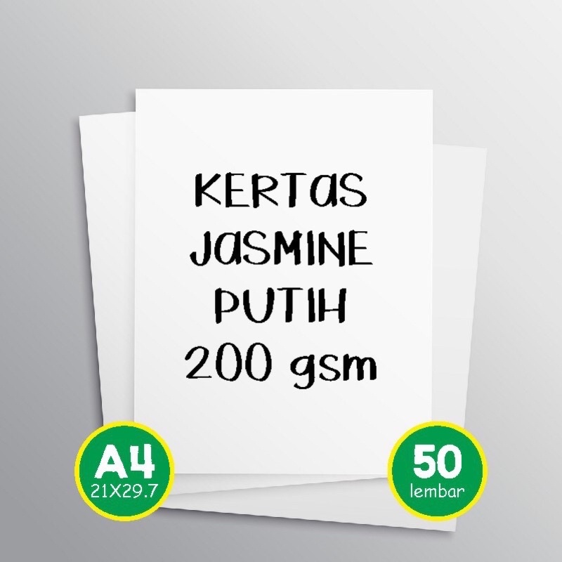 

Kertas Jasmine Uk. A4 Cocok untuk Sertifikat, Piagam, Kartu Ucapan dll