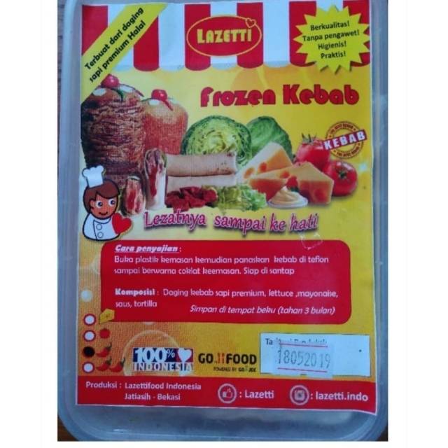

Frozen Kebab "Lazetii