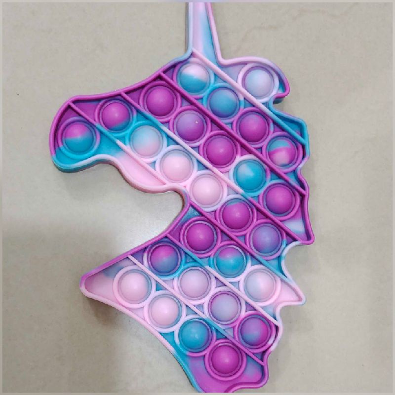 FREE GUNDU KELERENG!Mainan Pop It Penghilang Stress Viral Tiktok Jumbo 20cm Bahan Import Bagus Halus Model New Bts-Unicorn New