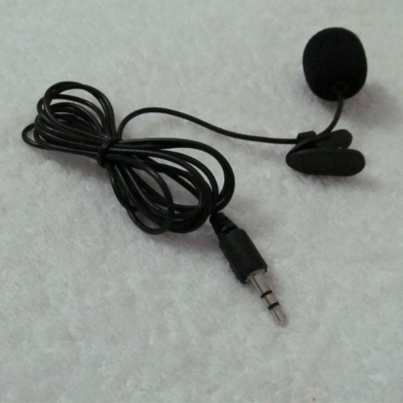 Mikrofon Mini Audio MIC untuk PC Laptop Lound Speaker zoom Earphone jack 3.5m