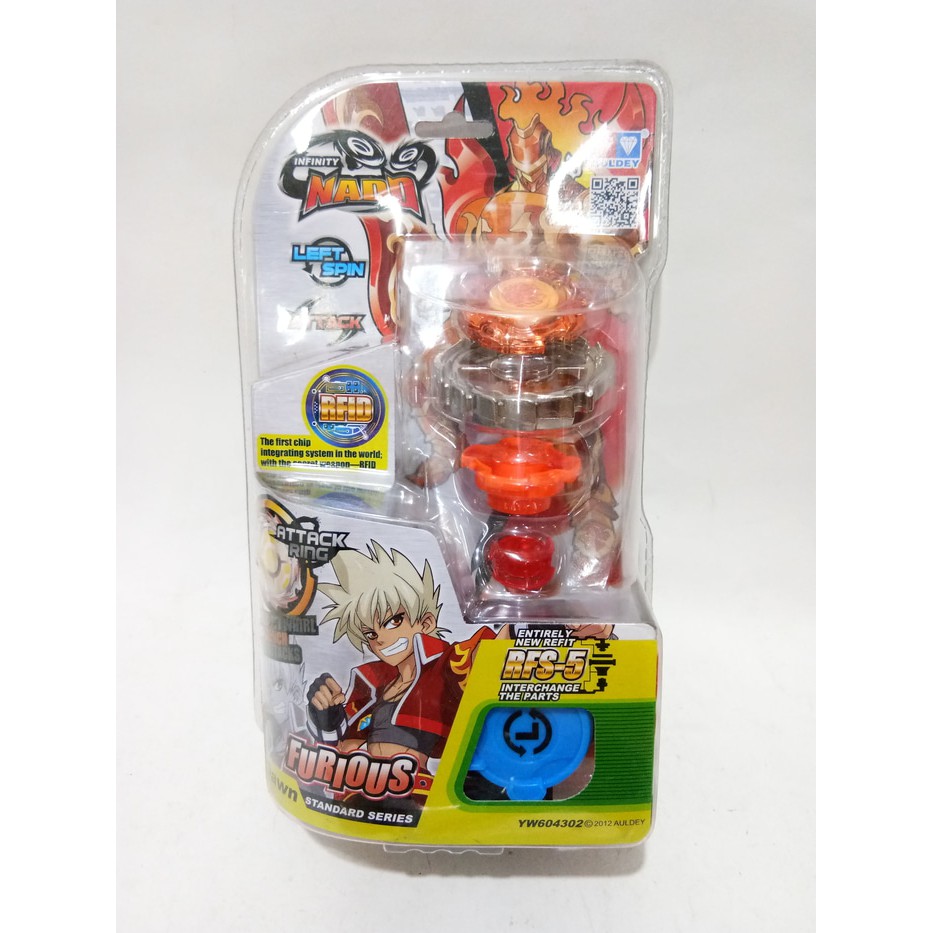 Auldey Infinity Nado - Furious Dawn - Beyblade - ORIGINAL