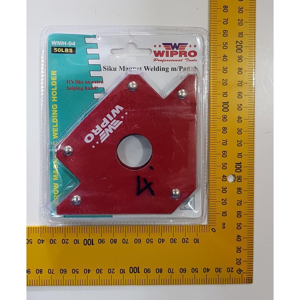 Jual Magnet Holder Arrow Magnetic Siku Magnet Untuk Las 4 inch  WIPRO Berkualitas