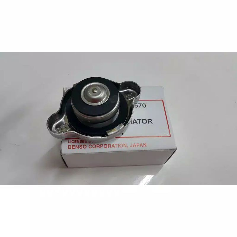 tutup radiator atas kijang super Rover kapsul grand Soluna Denso asli 0,9