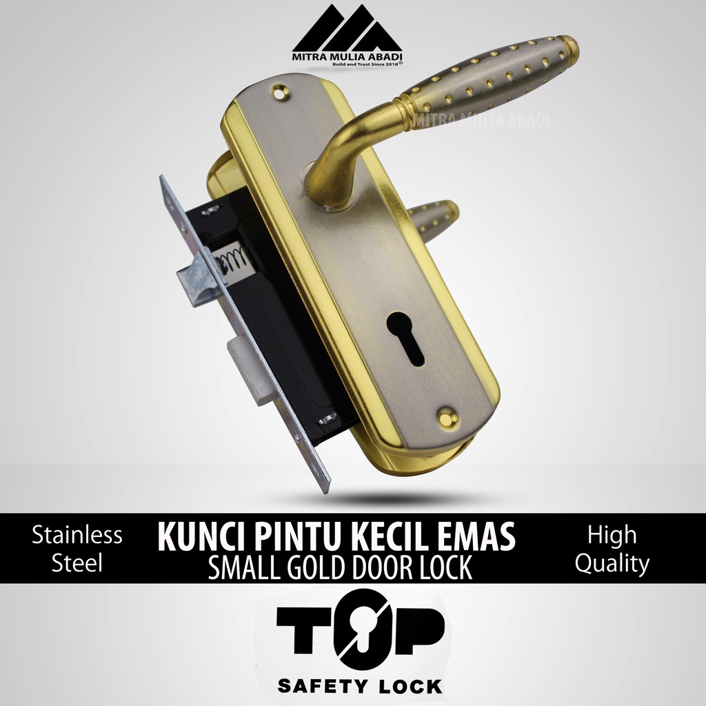 Kunci Pintu Kecil Top Safety Lock 15 cm Komplit Premium Royale