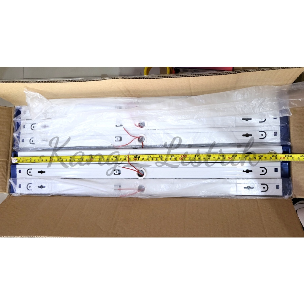 Kap Lampu TL T8 60cm / Kap lampu TL LED 60cm
