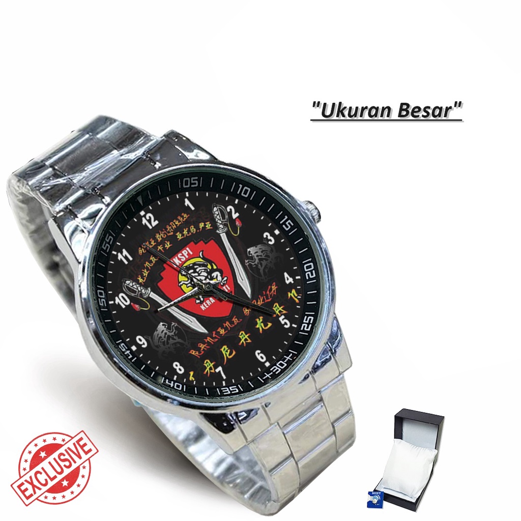 Jam Tangan Rantai Couple KERA SAKTI MOTIF 2 (Awesome)