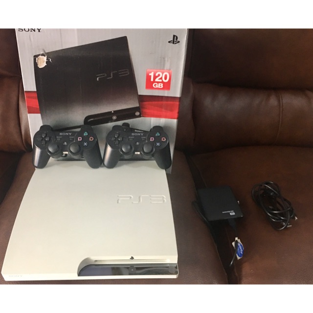 Ps3 Slim Cfw 1gb Putih Cech 2500a Hdd Wd 750gb Shopee Indonesia