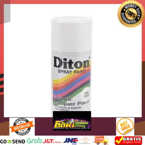 New Termurah Cat Semprot Diton - Light Grey 834