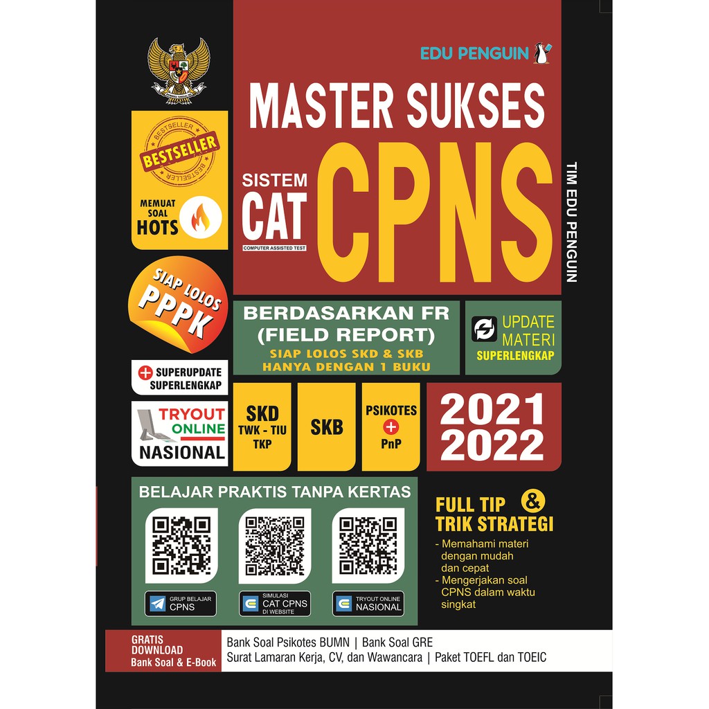 Original Best Seller Master Sukses Cpns Pppk P3k Asn 2021 2022 Skd Skb Shopee Indonesia