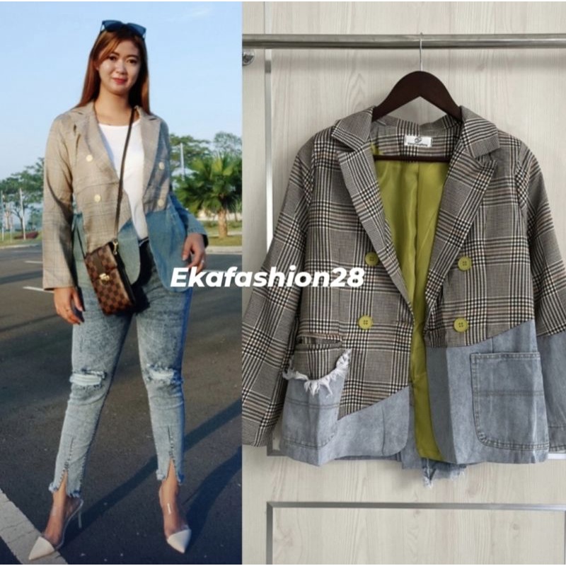 Blazer Import Bangkok Premium Blazer Kotak