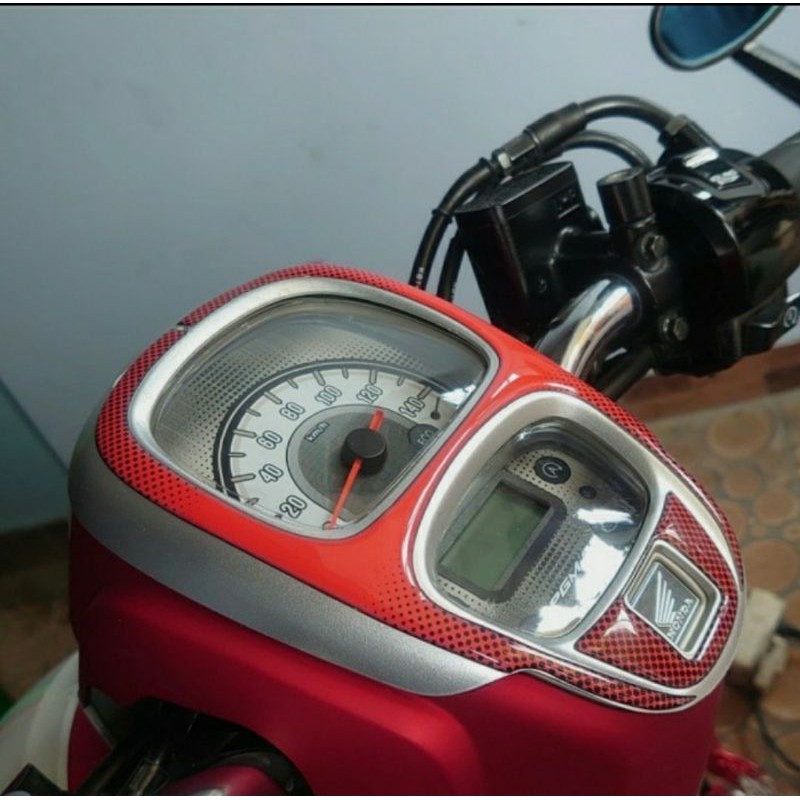 Stiker anti gores speedometer / spidometer honda all new scoopy