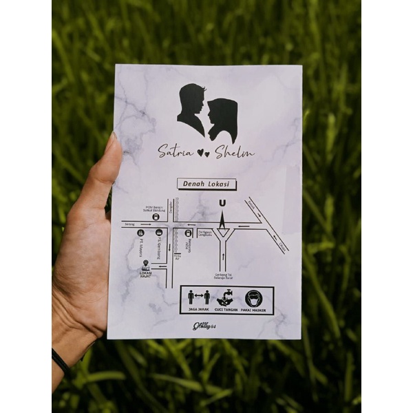 UNDANGAN  BW Glossy 04