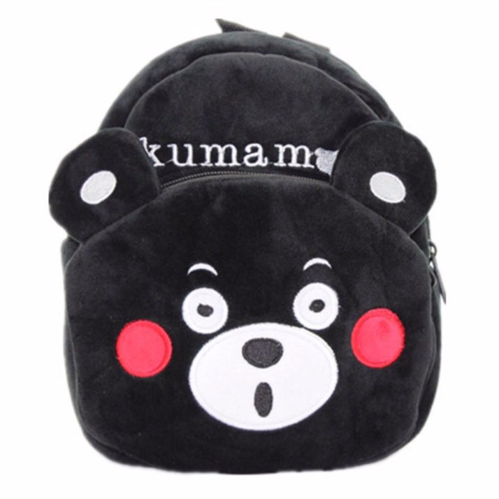 Tas Ransel Anak | Backpack Mini Motif | tas sekolah bear - black