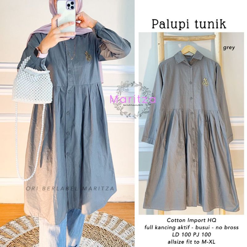 palupi tunik katun rayon by maritza