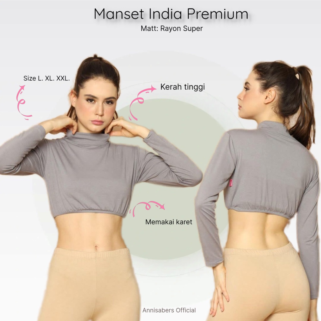 manset india / MANSET INDIA BAHAN RAYON SUPER / MANSET INDIA LENGAN PANJANG / KAOS INDIA / DALAMAN CROP TOP / manset olahraga