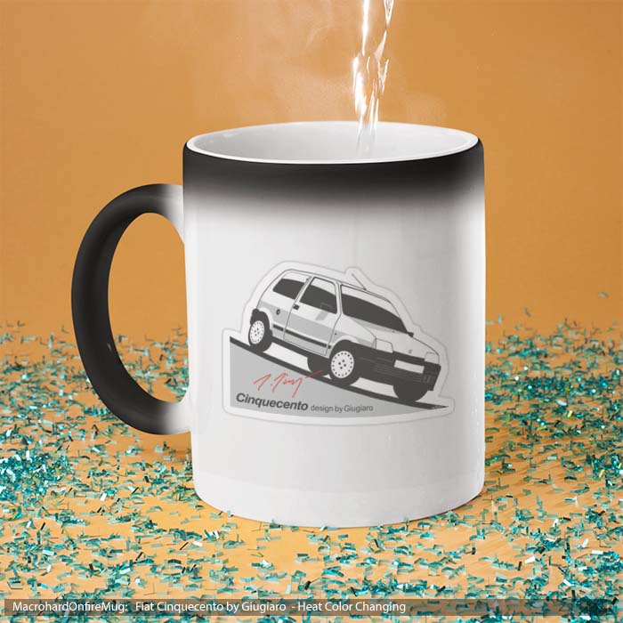Mug Magic Fiat Cinquecento by Giugiaro