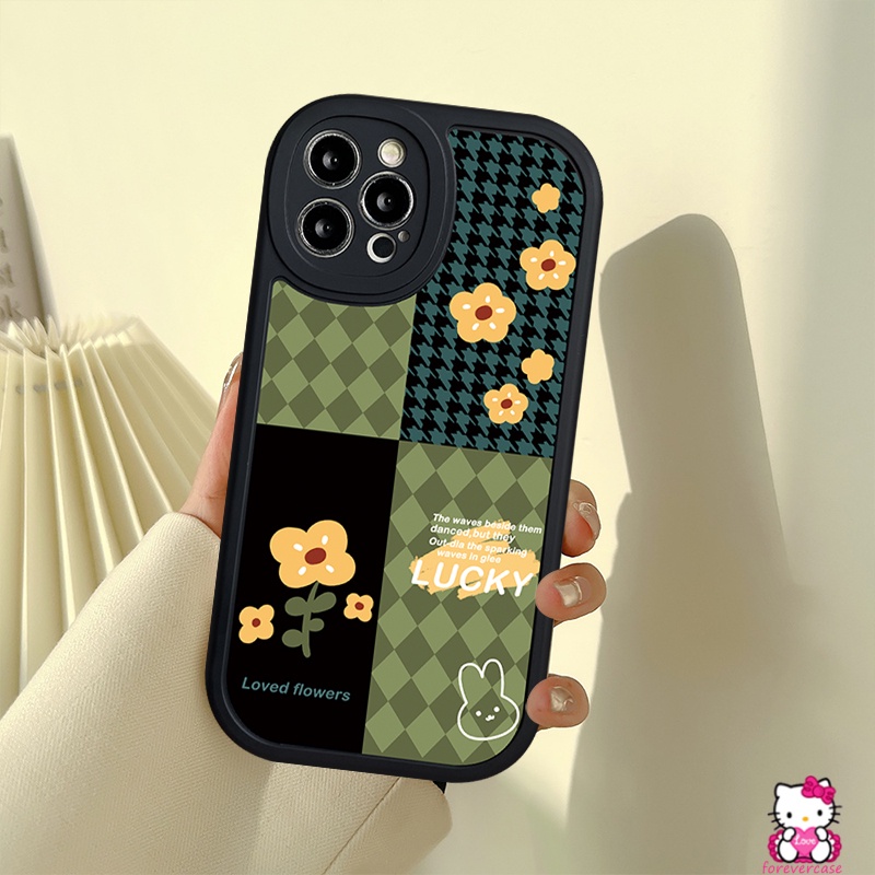 Case Motif Bunga Gaya Retro Untuk OPPO A76 A15 A96 A15s A57 2022 A5S A12 A3S A16K A9 A5 A1K A55 A94 A31 A16 A7 A92 A53 A5S A16 A33 A6 A3S A16F 7Z 436 4F 54 Az 6 Sarung Bantal Lembut