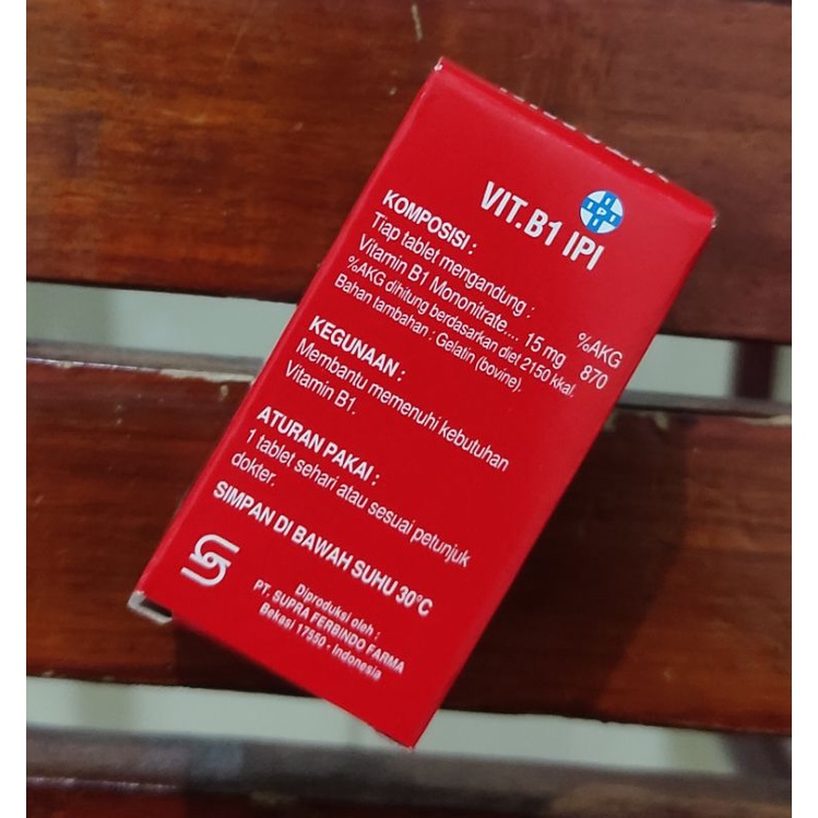 Vitamin B1 Ipi /mencegah dan mengurangin tiamin