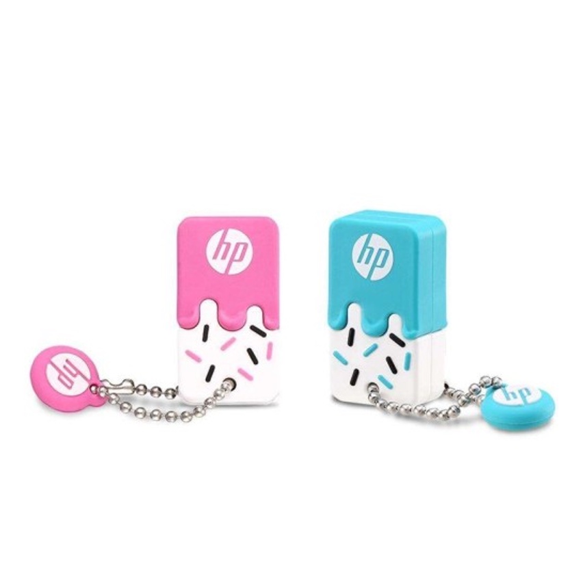 Flashdisk HP v178 16GB 32GB 64GB USB 2.0 Karet Biru / Merah