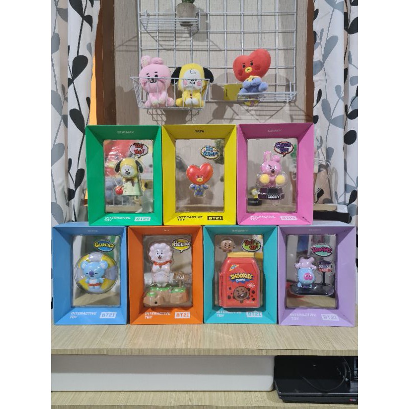 INTERACTIVE TOY BT21 KOYA RJ SHOOKY MANG CHIMMY TATA COOKY BTS MURAH