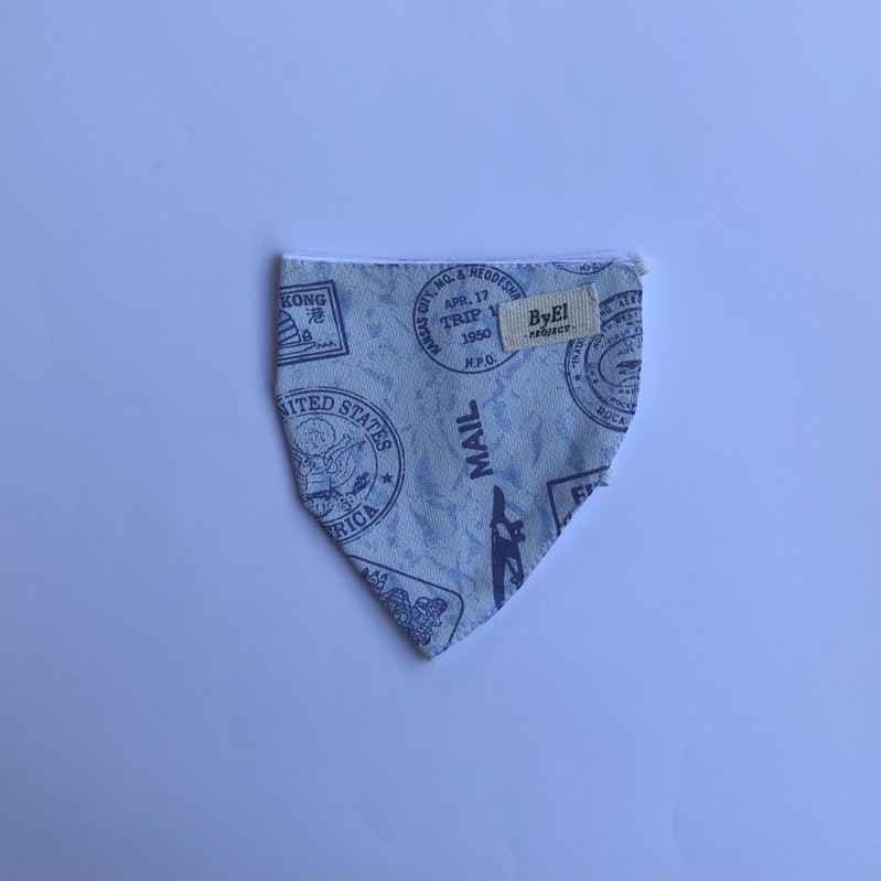 Masker Kain “Blue Vintage”