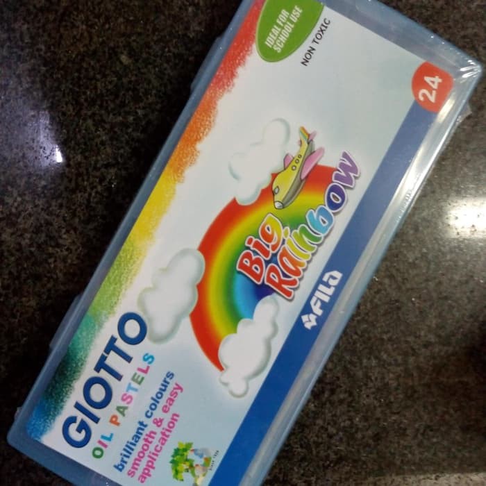 

Oil pastels 24 warna giotto murah