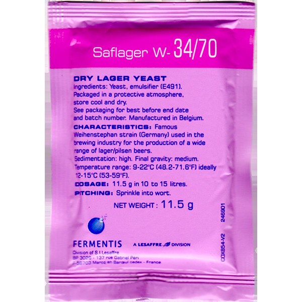 

Imatton fermentis saflager W-34/70 dry yeast